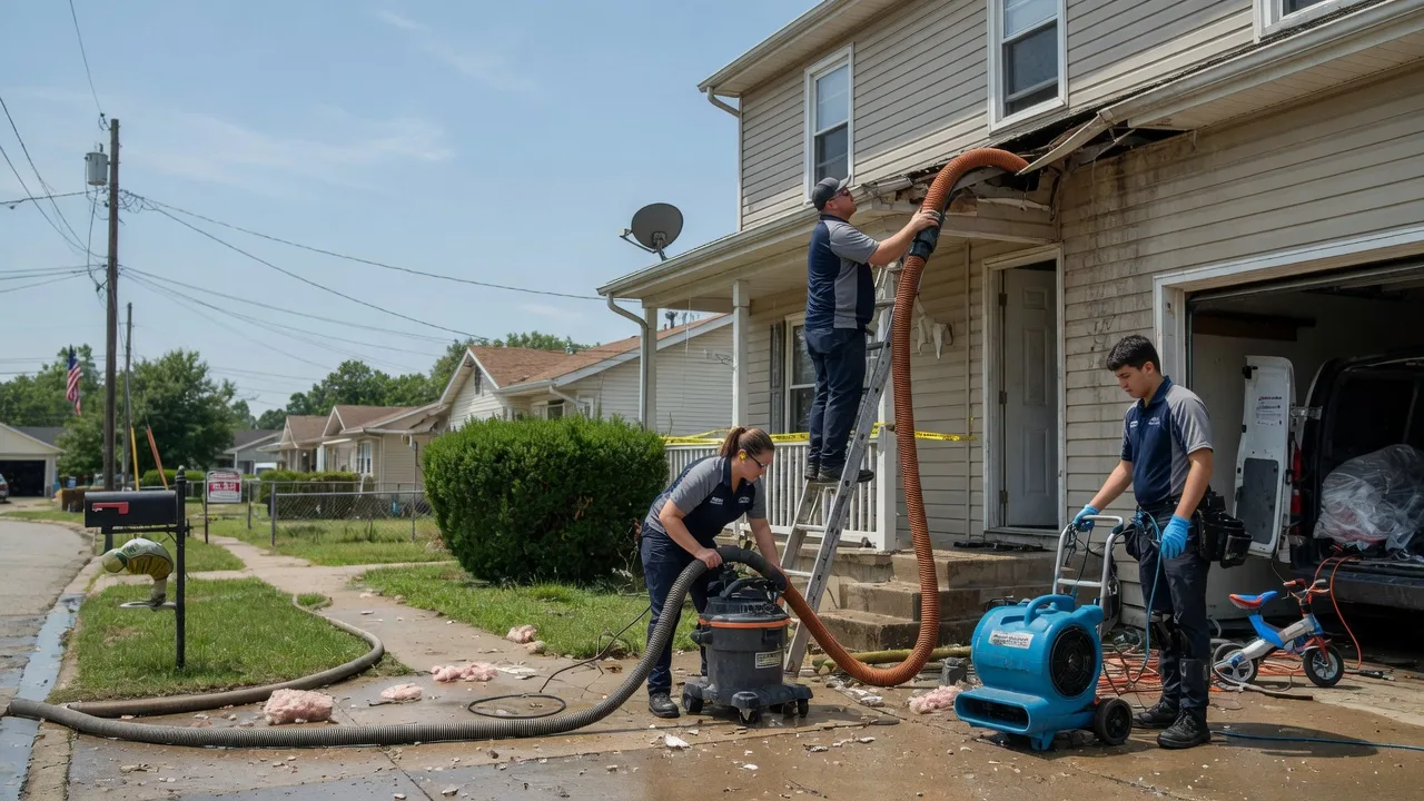 Water Damage Restoration in Higgins, TX near me